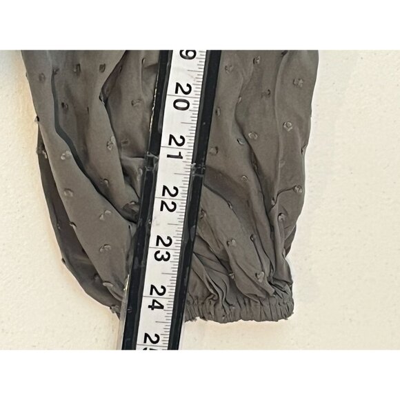 Urban Outfitters Shorts Womens Medium Romper Boho Cottage Green Ruffles Casual - Picture 13 of 16